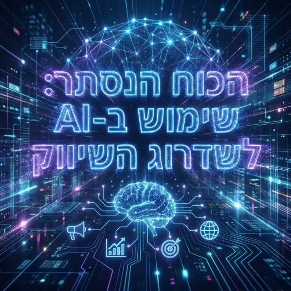 הכוח הנסתר שימוש ב-AI לשדרוג השיווק