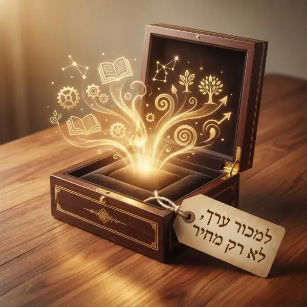 למכור ערך, לא רק מחיר