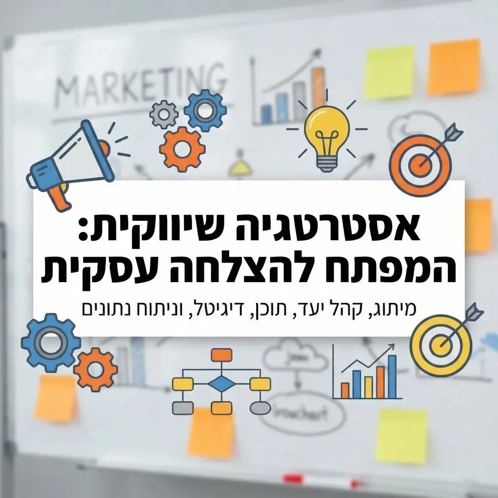 אסטרטגיה שיווקית לעסקים - נועם שיווק דיגיטלי