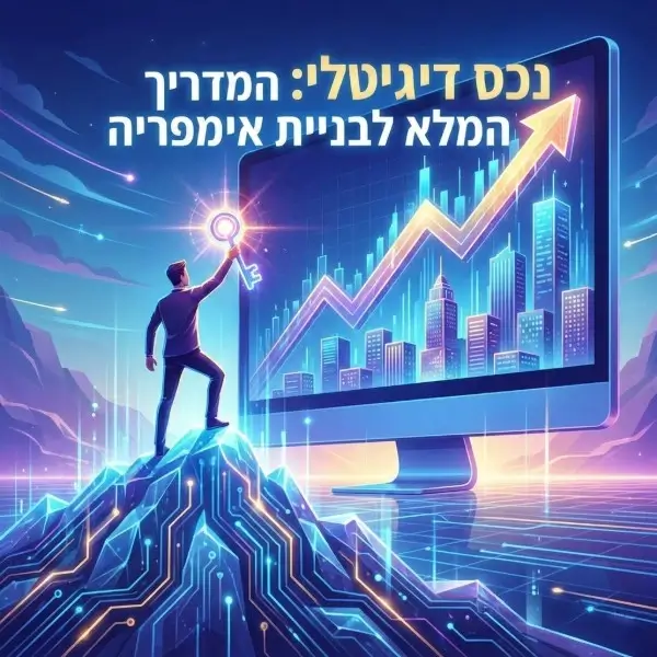 נכס דיגיטלי: המדריך המלא לבניית אימפריה וירטואלית (שבאמת שייכת לכם)