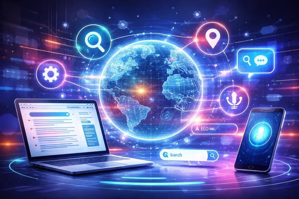 Search Everywhere Optimization: המדריך למרוץ אחר חשיפה דיגיטלית בעידן ה-AI