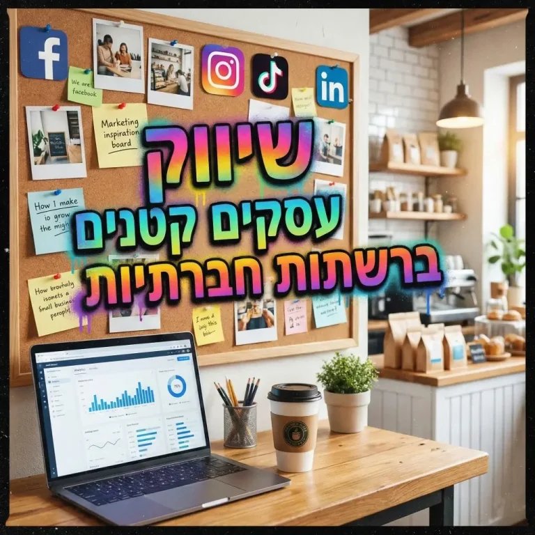 שיווק עסקים קטנים ברשתות חברתיות: המדריך המעשי המלא (מעודכן ל-2026)