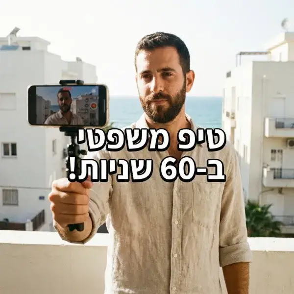 טיפ משפטי ב-60 שניות - שיווק עורכי דין