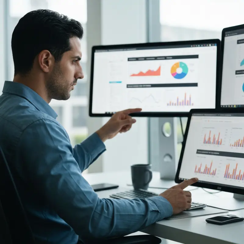 מומחה שיווק דיגיטלי מנתח נתוני Competitor Analysis דיגיטלי