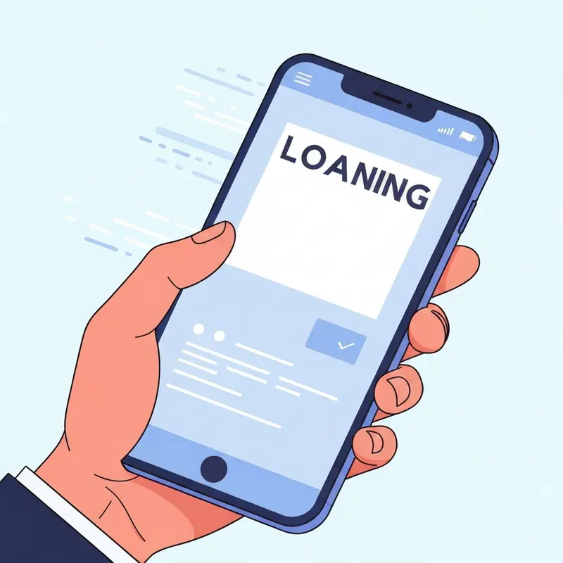 סמארטפון מציג Page Speed דף נחיתה מהיר