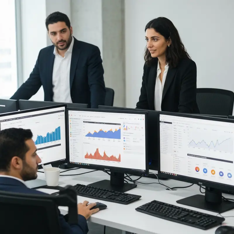 קמפיין חיפוש גוגל לעסקים, ניתוח נתונים על מסכים מרובים