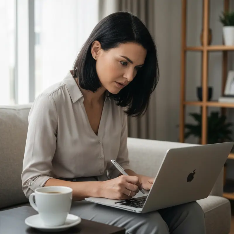 אישה ישראלית כותבת תוכן ירוק עד לבלוג