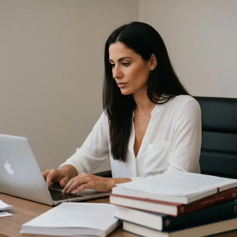 אישה ישראלית כותבת תוכן מומחה על פי E-E-A-T גוגל