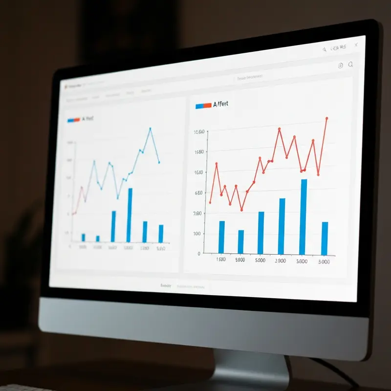 גרפים של A/B Testing מובהקות סטטיסטית