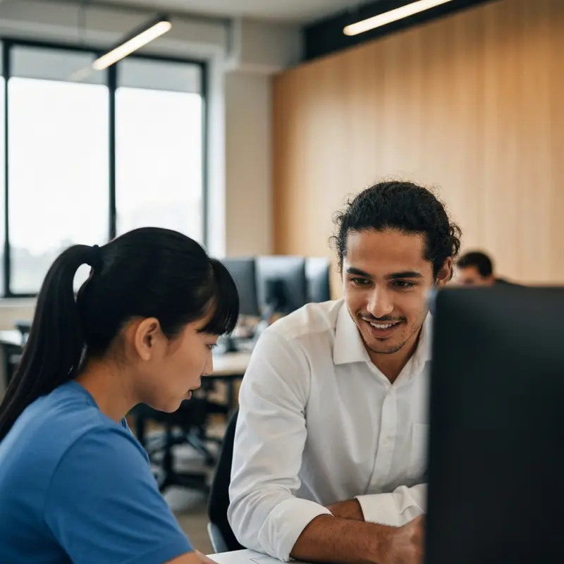 צוות ישראלי משתמש ב-מערכת CRM לעסק ביעילות