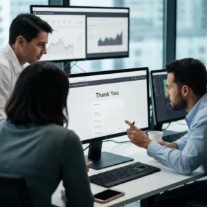 מומחים משפרים דף תודה אחרי פנייה לשיפור המרות