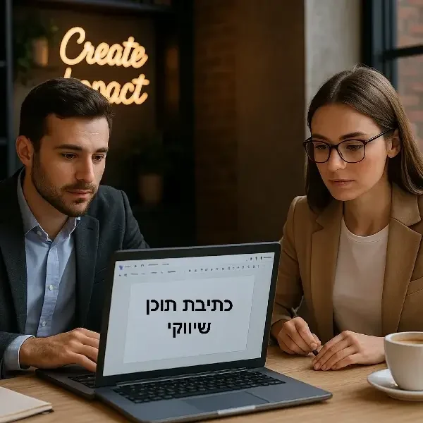 כתיבת תוכן שיווקי
